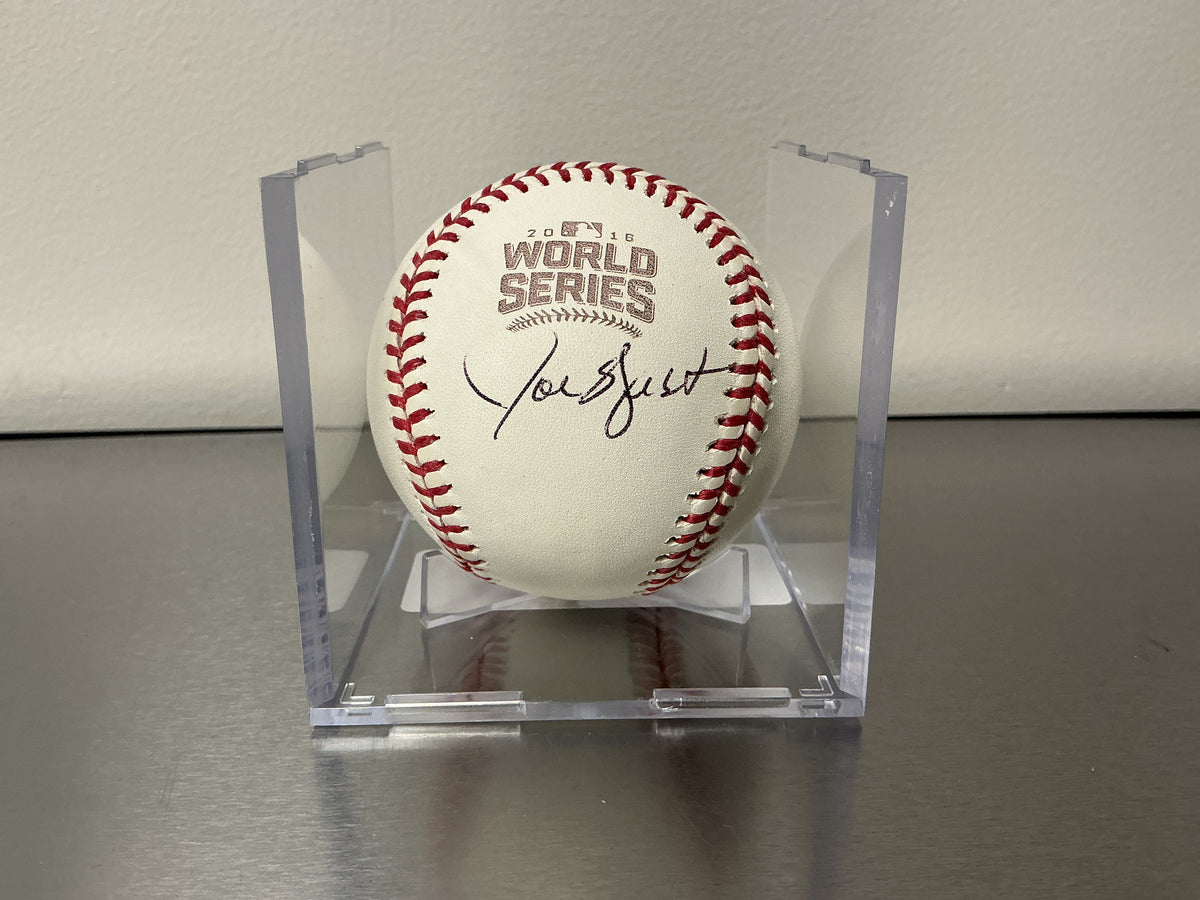 Joe West Autographed World Series Baseball (BAS COA)