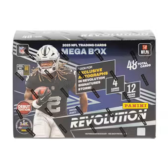 2025 Panini Revolution Football Mega Box