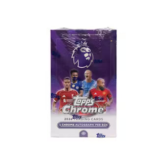 2026 Topps Chrome Premier League EPL Soccer Hobby Box