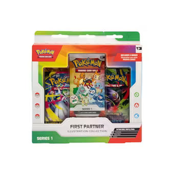 Pokemon First Partner Illustration Collection Series 1 Box