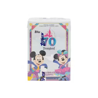 2025 Topps Disneyland 70th Anniversary 7-Pack Blaster Box