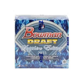 2025 Bowman Draft Baseball Sapphire Edition Box