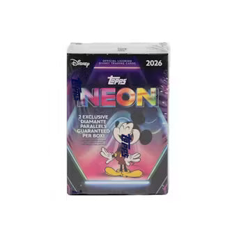 2026 Topps Disney Neon Blaster Box