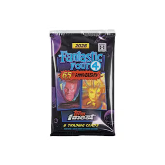 2026 Topps Finest Fantastic Four Hobby Pack