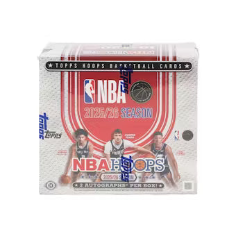 2025-26 Topps Hoops Basketball Hobby Jumbo Box