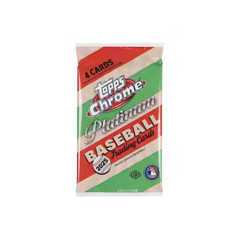 2025 Topps Chrome Platinum Baseball Hobby Pack