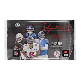 2025 Topps Signature Class Football Hobby Pack
