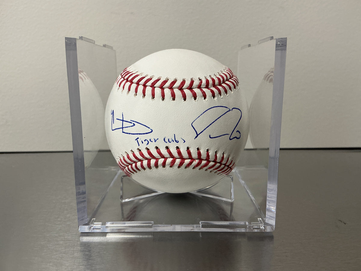 Riley Greene & Spencer Torkelson Autographed Rawlings Baseball (Fanatics/MLB COA)