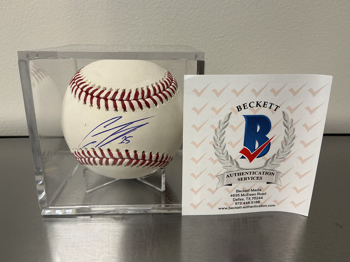 Gleyber Torres Autographed OMLB Baseball (BAS COA)