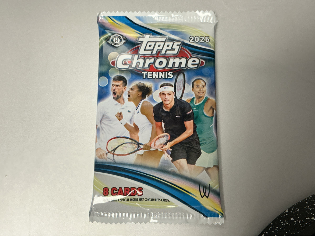2025 Topps Chrome Tennis Hobby Pack