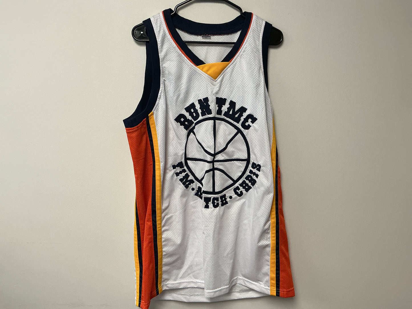 Run TMC Autographed Custom Jersey (Hardaway, Mullin, Richmond)