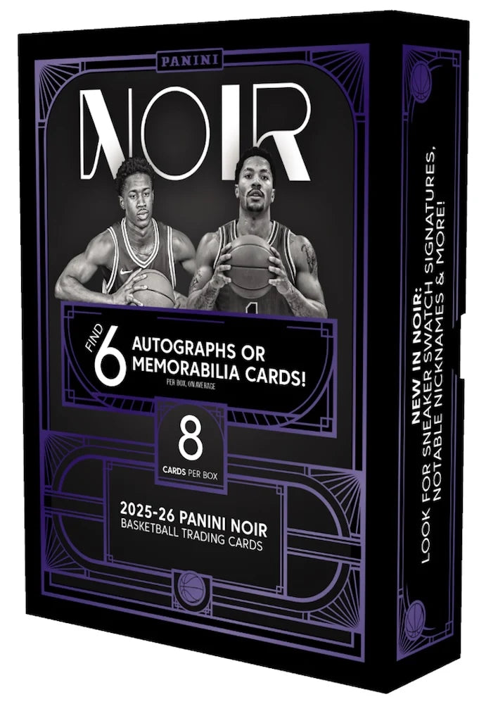 2025-26 Panini Noir Basketball Hobby Box