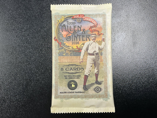 2026 Topps Allen & Ginter Baseball Hobby Pack