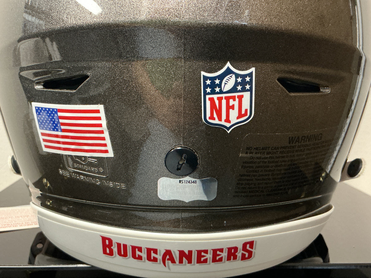 Rob Gronkowski Autographed Authentic Bucs Speedflex Helmet (RADTKE COA)