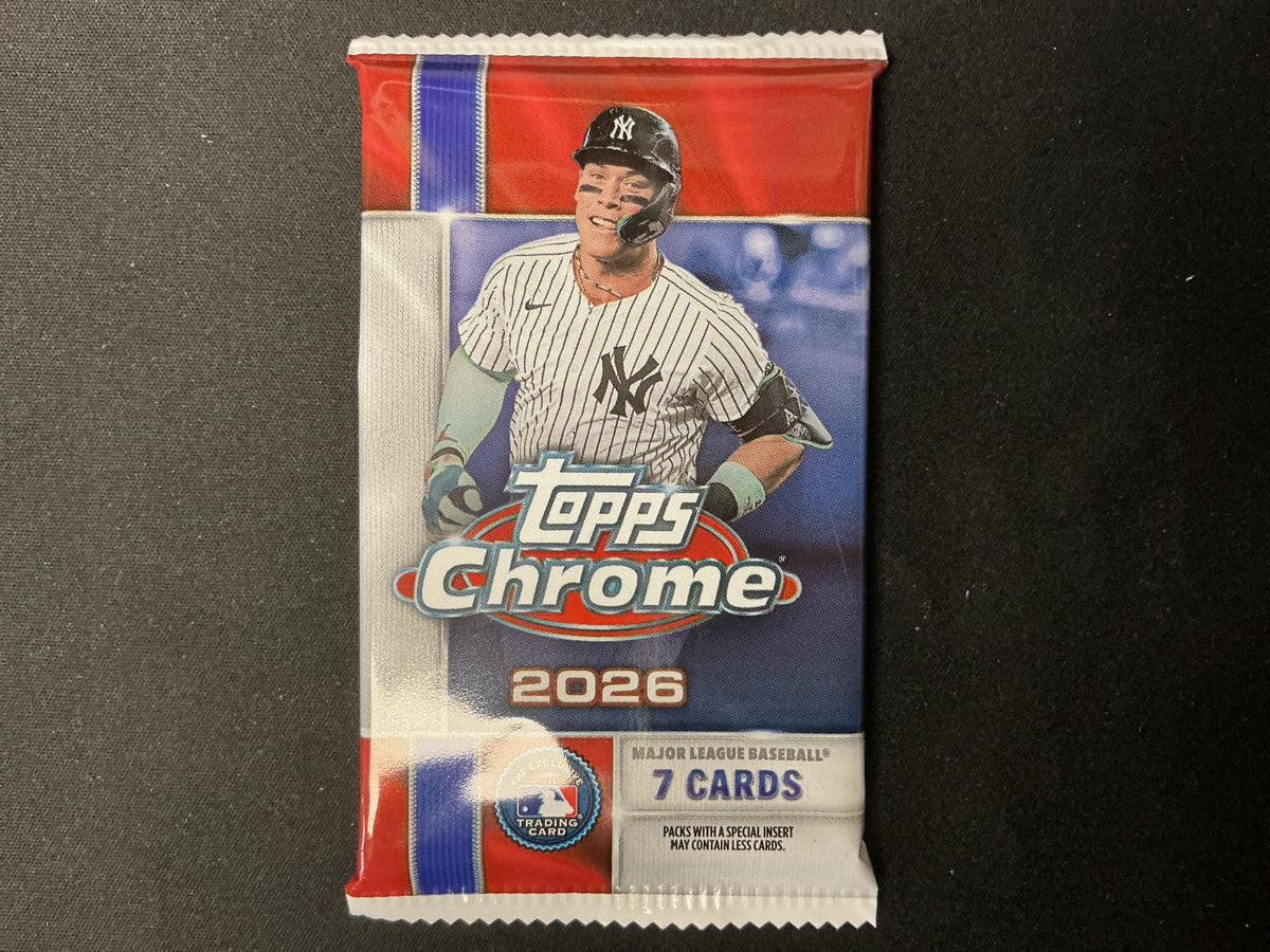 2026 Topps Chrome Baseball Mega Box Pack