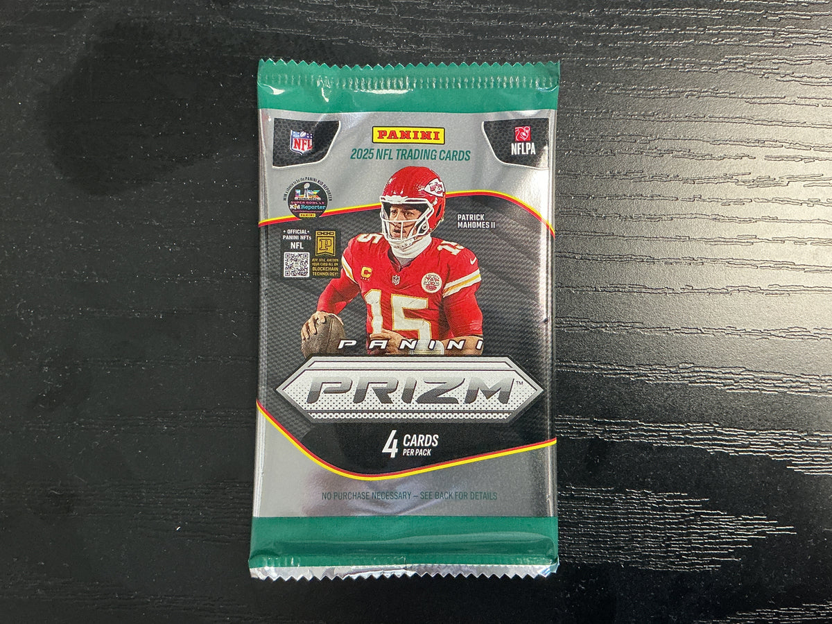2025 Panini Prizm Football 6-Pack Blaster Pack (No Barcode)