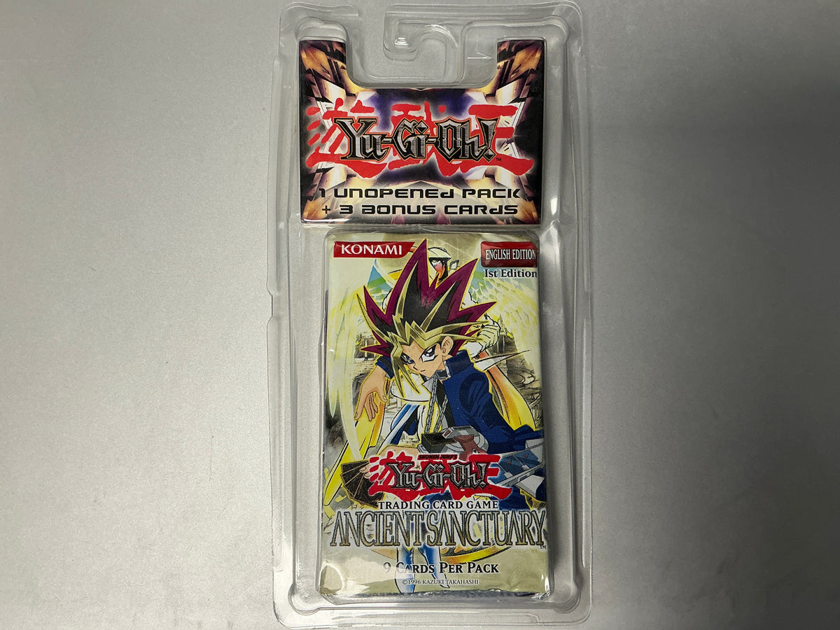 YuGiOh - Ancient Sanctuary 1st Ed. Sealed Blister Pack