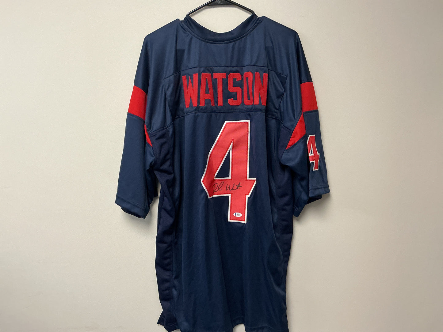 Deshaun Watson Autographed Custom Jersey