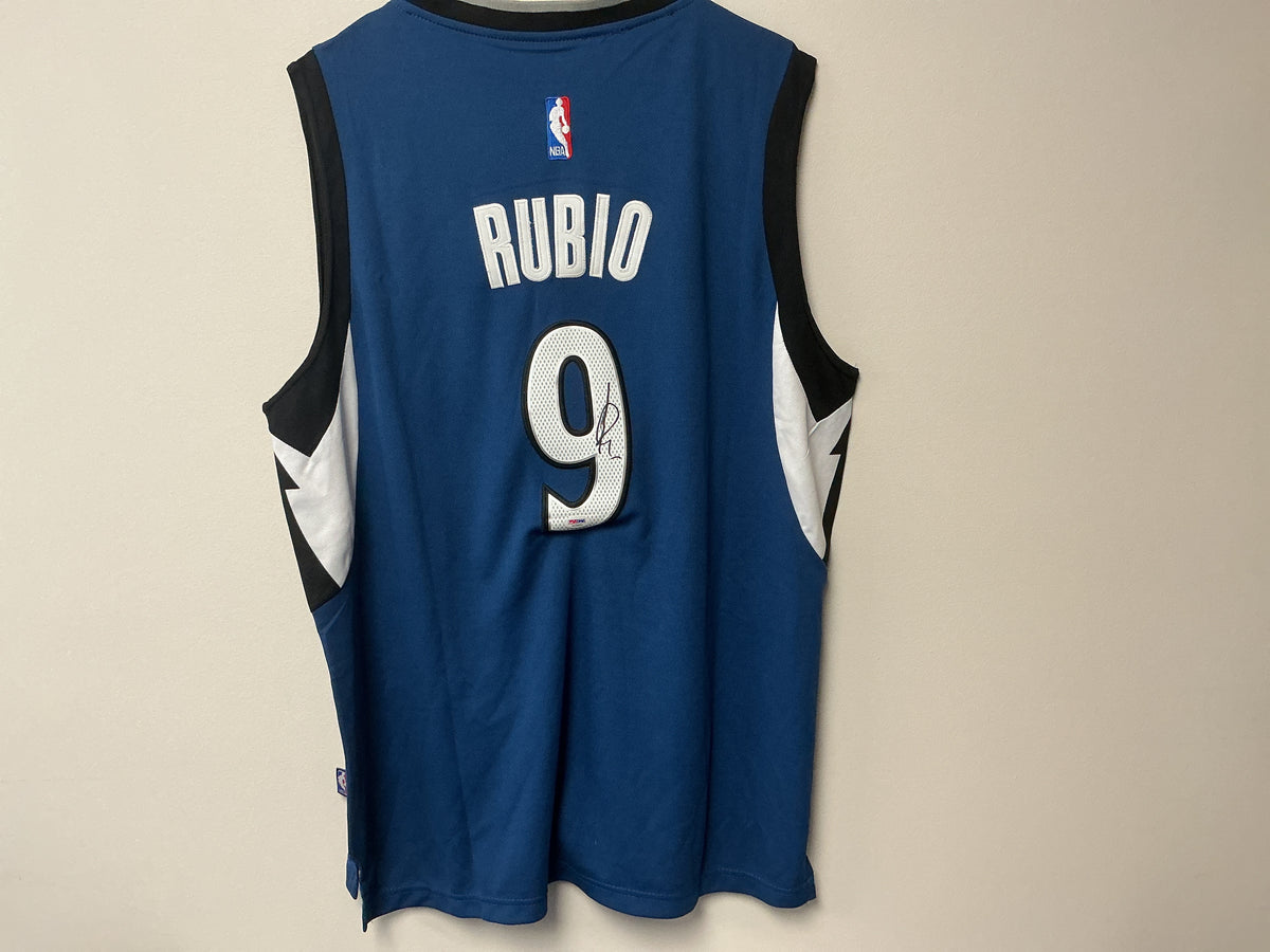 Ricky Rubio Autographed Authentic Jersey