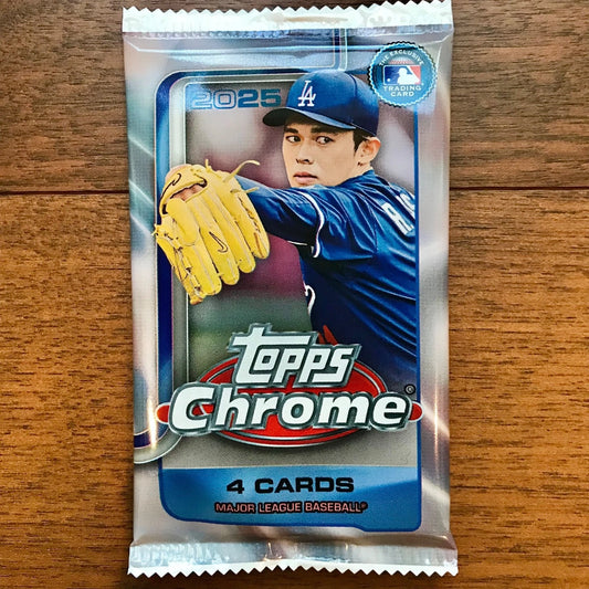 2025 Topps Chrome Baseball Blaster Pack