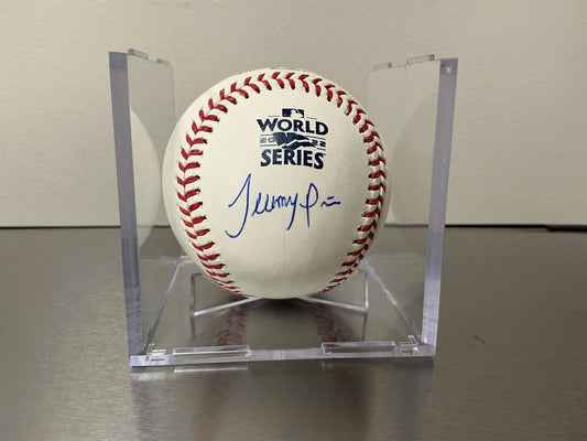 Jeremy Pena Autographed Rawlings Baseball (MLB/Tristar COA)