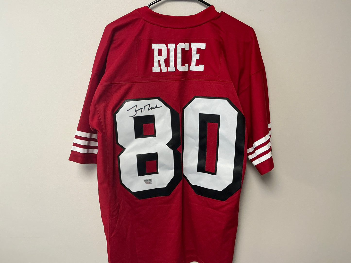 Jerry Rice Autographed Authentic Jersey