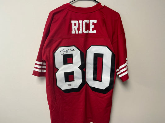 Jerry Rice Autographed Authentic Jersey