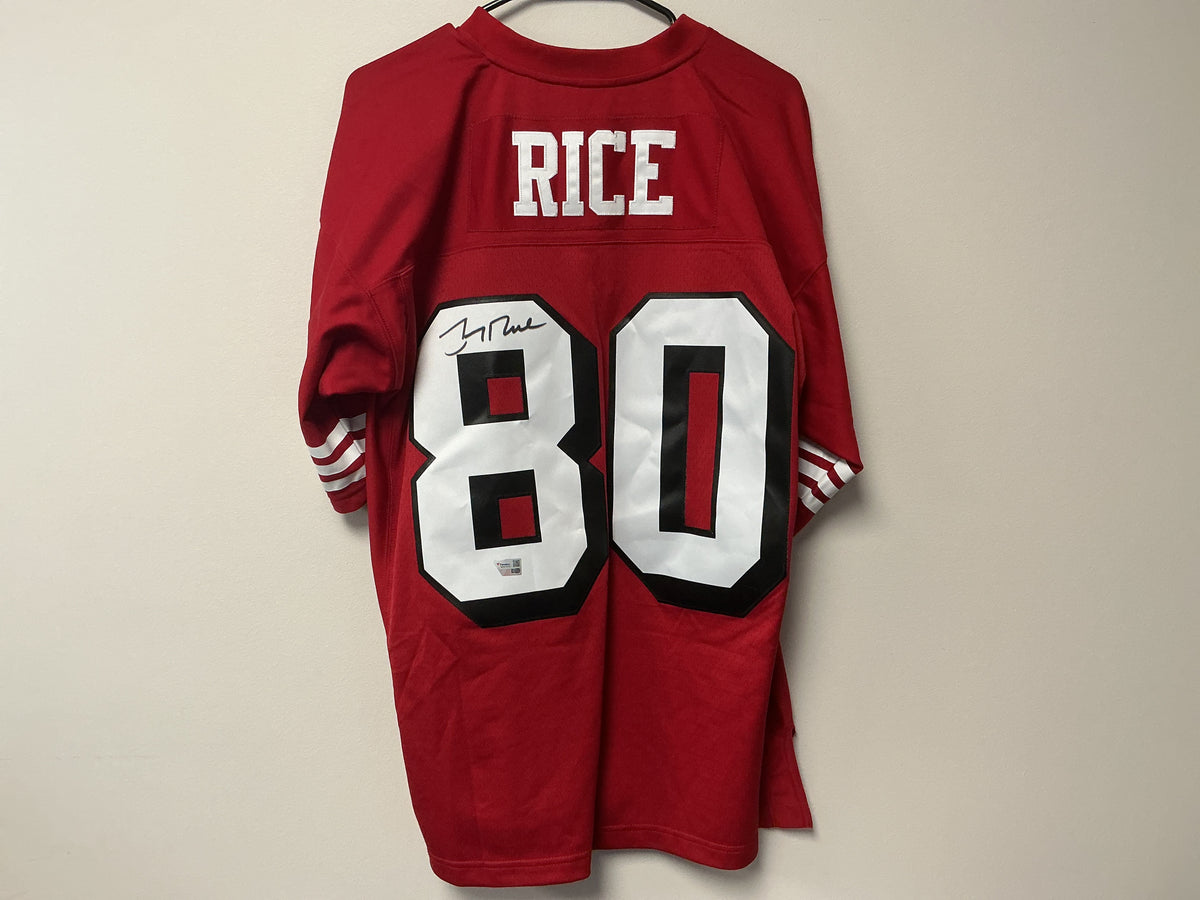 Jerry Rice Autographed Authentic Jersey