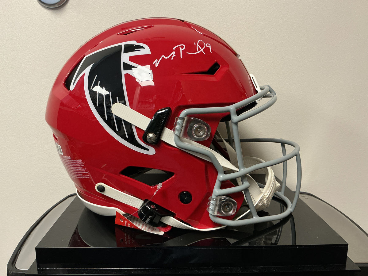 Michael Penix Jr. Autographed Authentic Falcons Helmet (BAS COA)