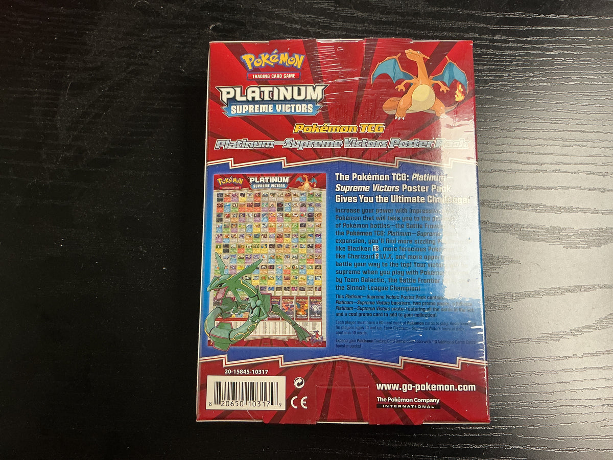 Poster Pack Box - Pokemon Supreme Victors