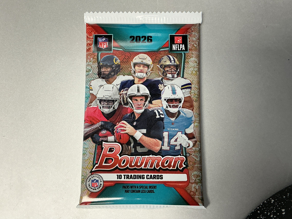 2026 Topps Bowman Football Blaster Pack
