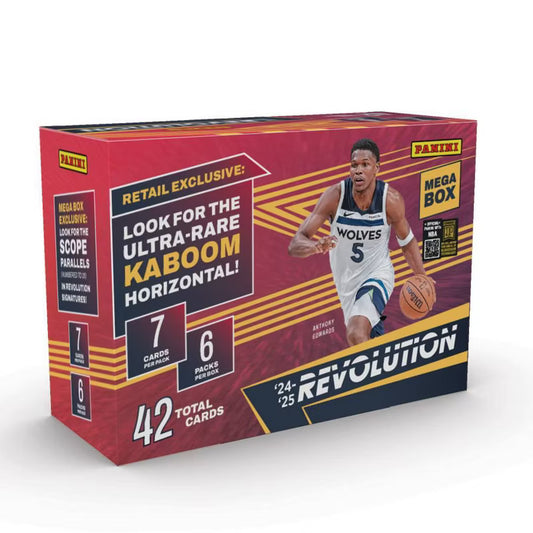 2024-25 Panini NBA Revolution Basketball Trading Card Mega Box