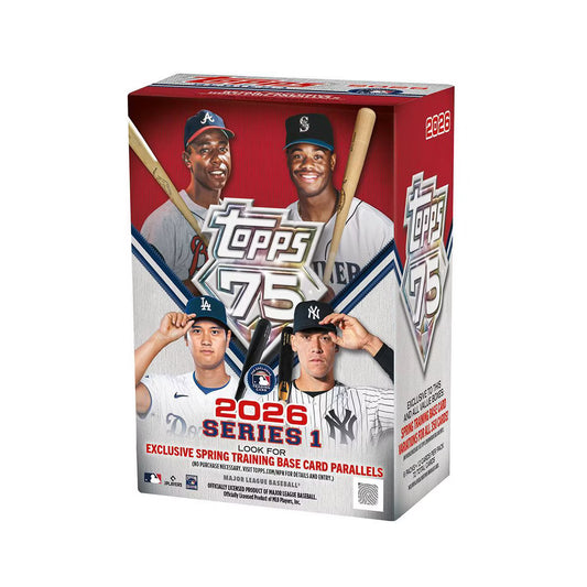 2026 Topps MLB Series 1 Baseball Trading Card Value Box