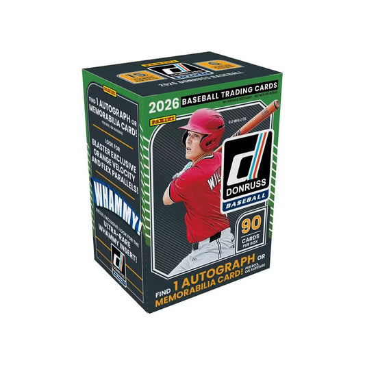 2026 Panini Donruss Baseball Trading Card Blaster Box