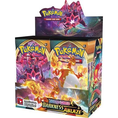 Pokemon TCG: Sword & Shield Darkness Ablaze Booster Box - 36 Packs