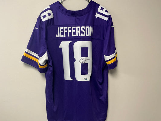 Justin Jefferson Autographed Authentic Jersey