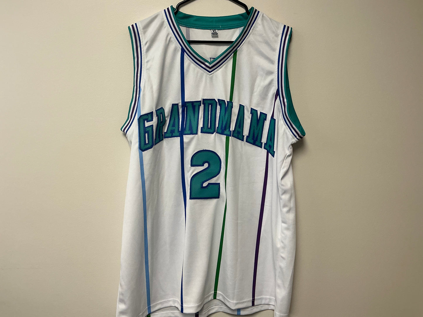 Carry Johnson Autographed Custom Jersey