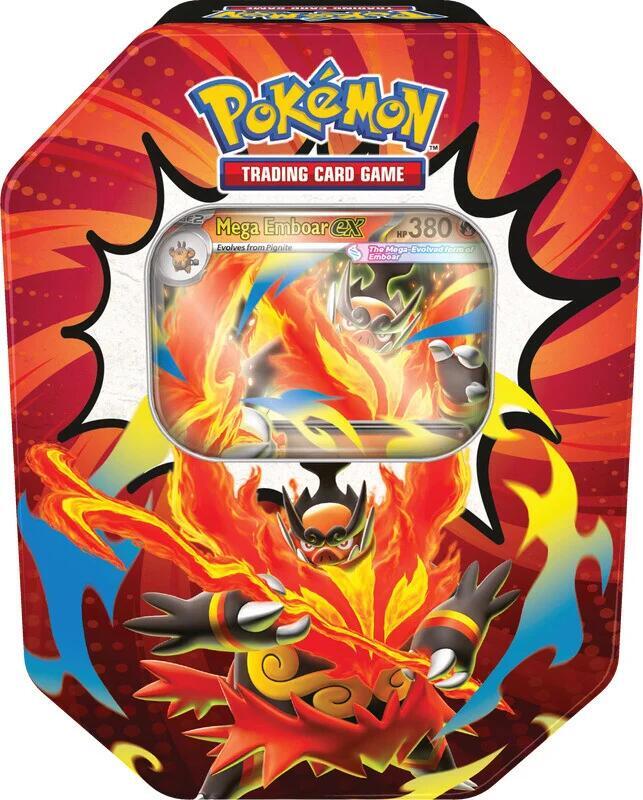 Ascended Heroes Tin [Mega Emboar ex] - Pokemon