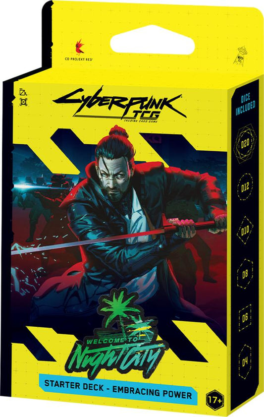 Starter Deck: Embracing Power - Cyberpunk TCG
