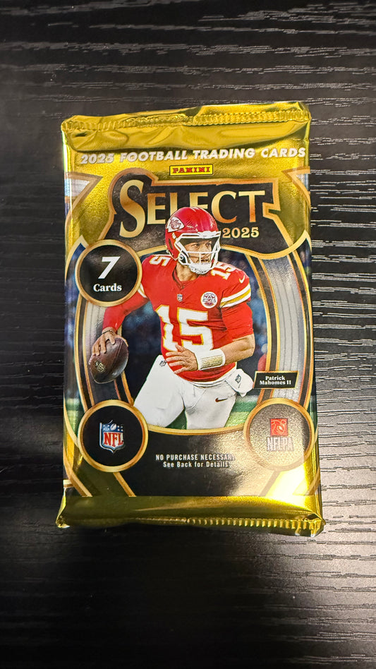 2025 Panini NFL Select Mega Box Pack