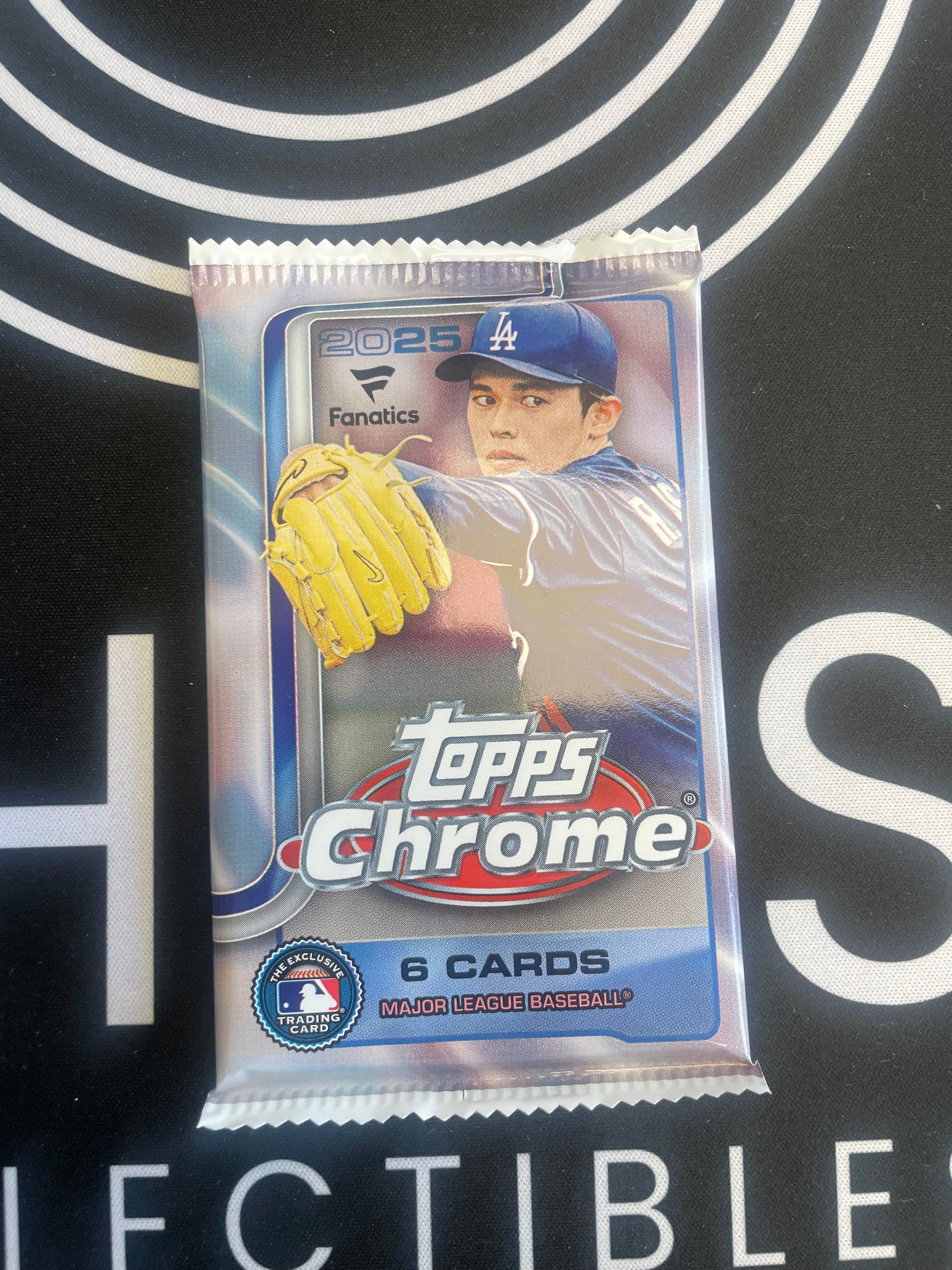 2025 Topps Chrome Baseball (Fanatics) Mega Box pack