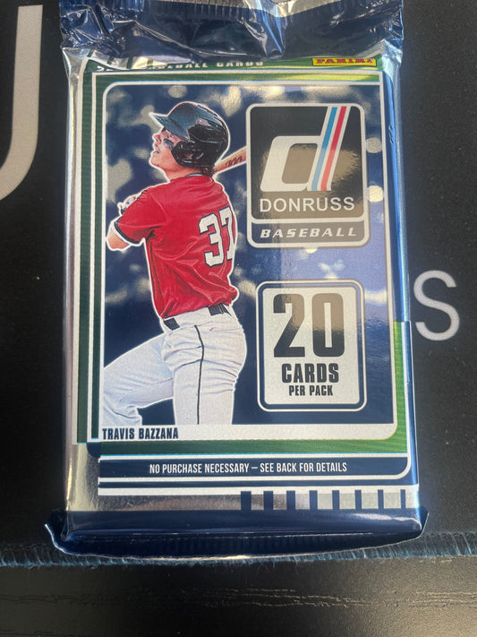 2025 donruss baseball 20 card mega pack