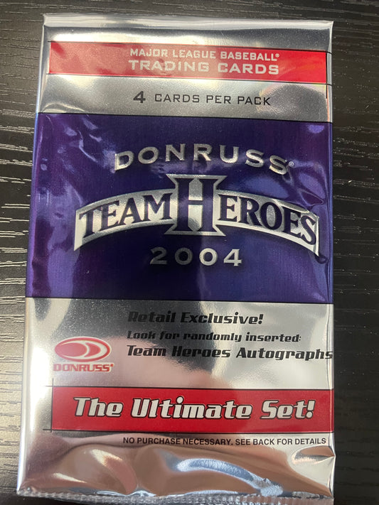 2004 Donruss Team Heros MLB Pack