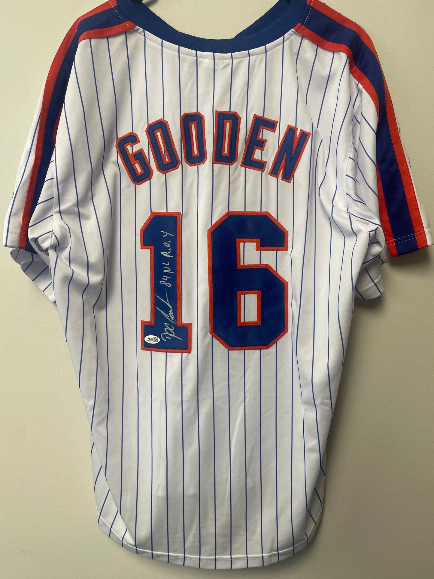 Dwight Gooden Autograph Jersey