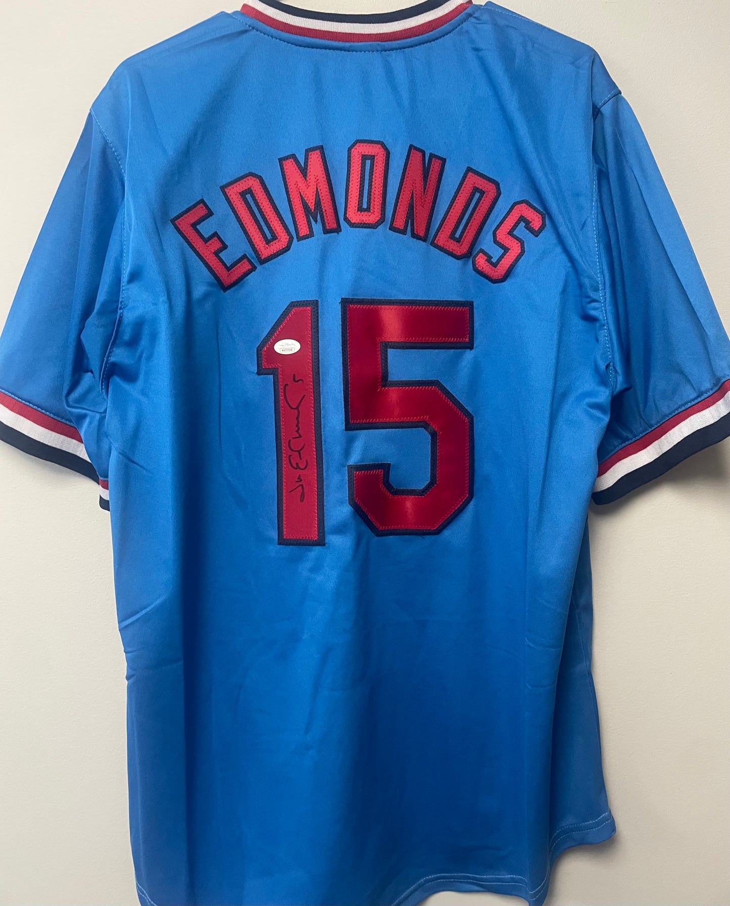 Jim Edmunds Autograph Jersey