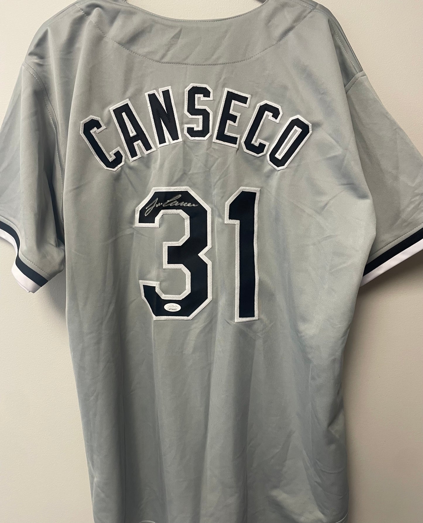 Jose Canseco Autographed Jersey