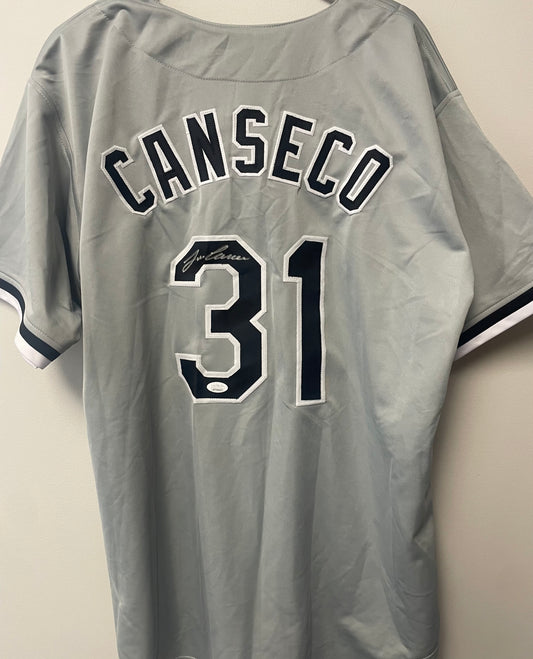 Jose Canseco Autographed Jersey