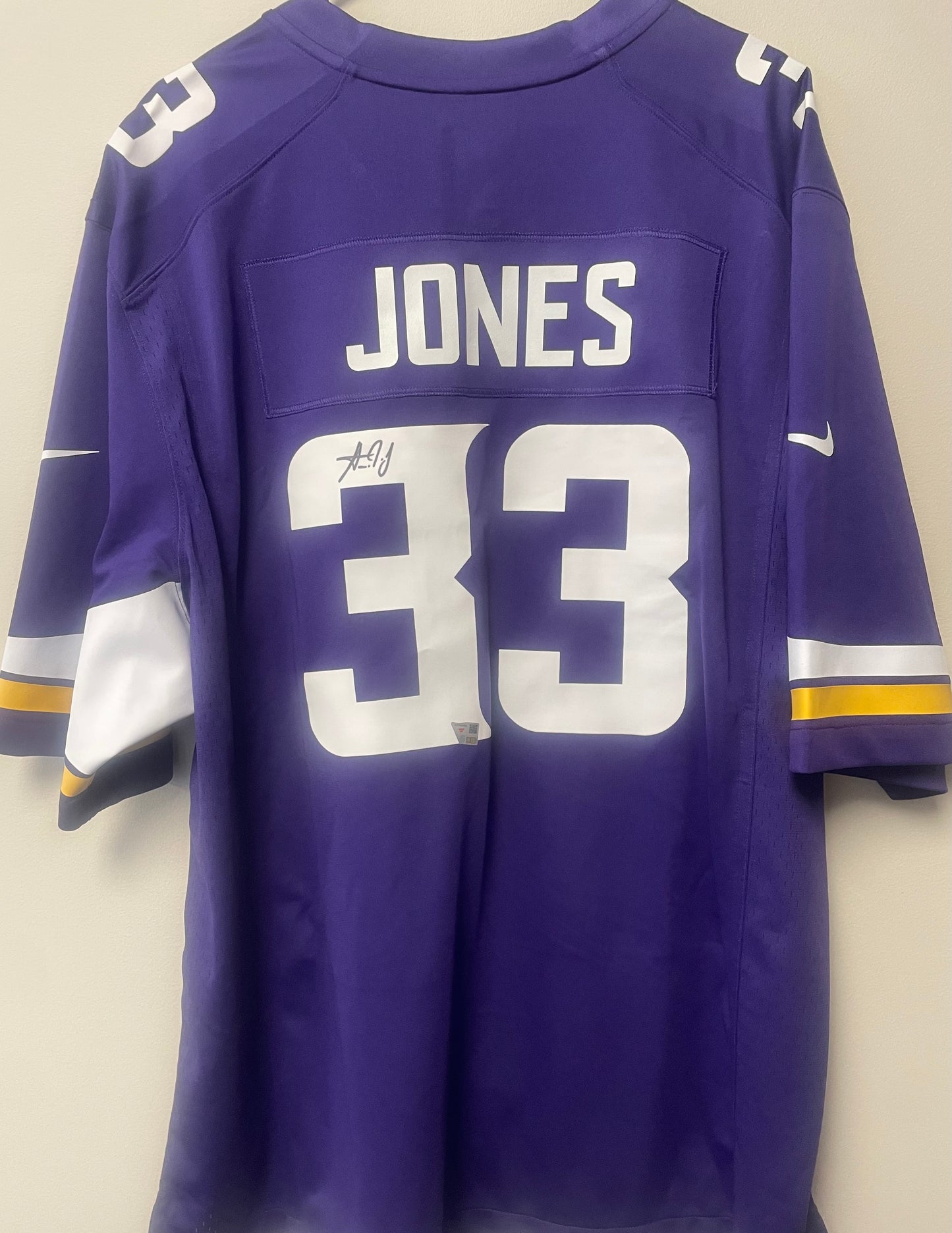 Aaron Jones Authentic Autograph Jersey