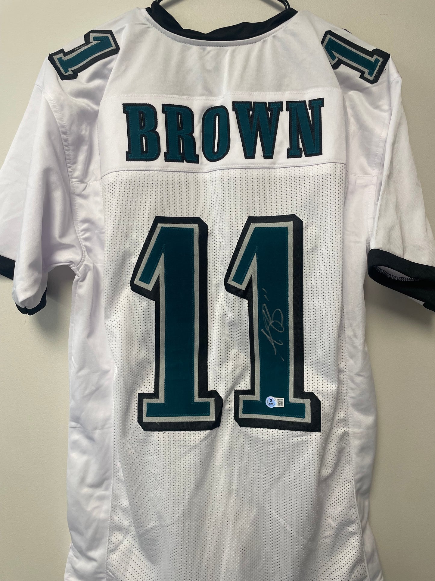 A.J. Brown Autographed Custom Jersey