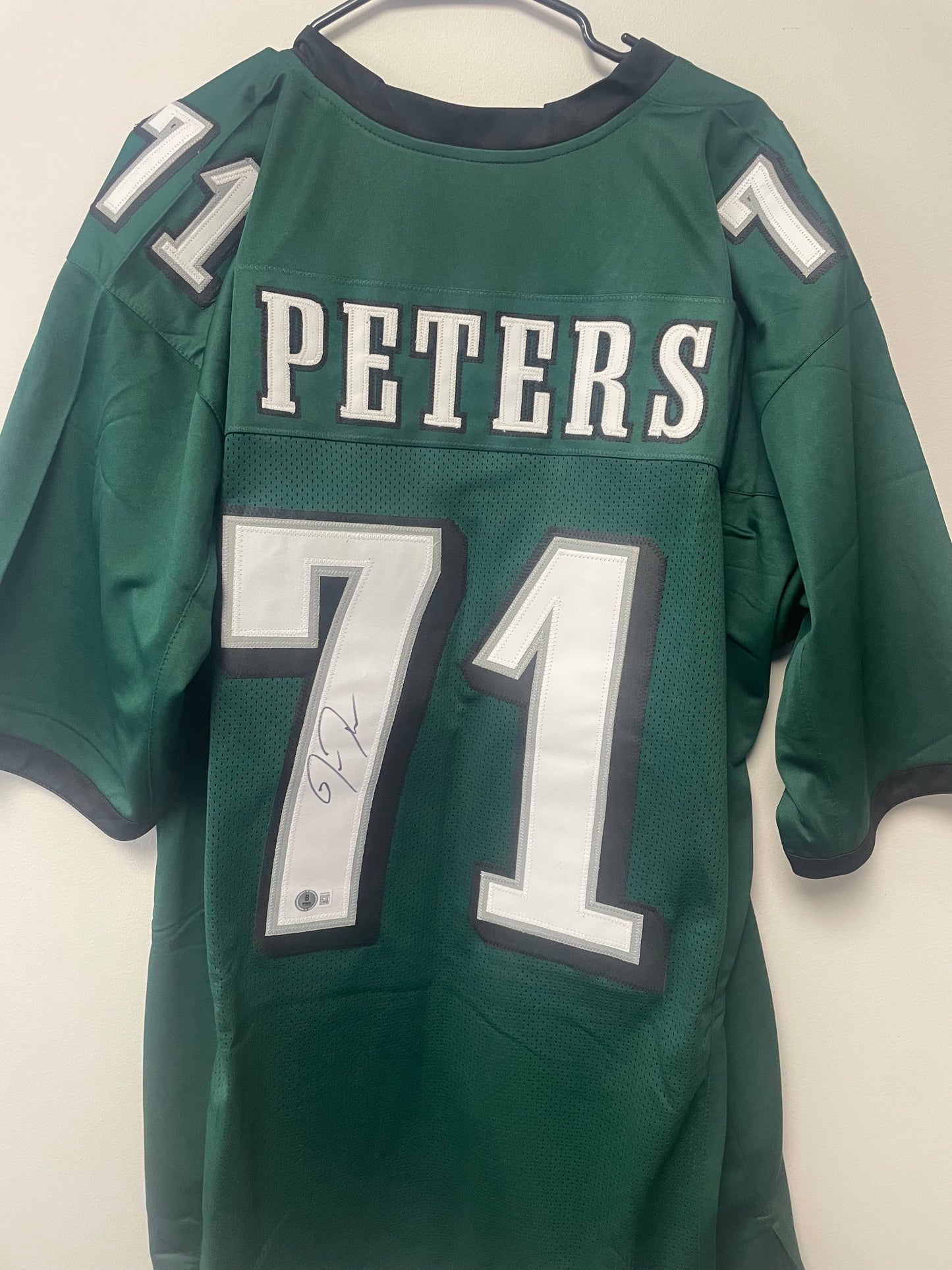 Jason Peters Autographed Custom Jersey